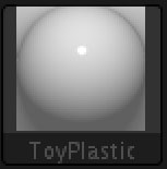 Icono del matcap ToyPlastic