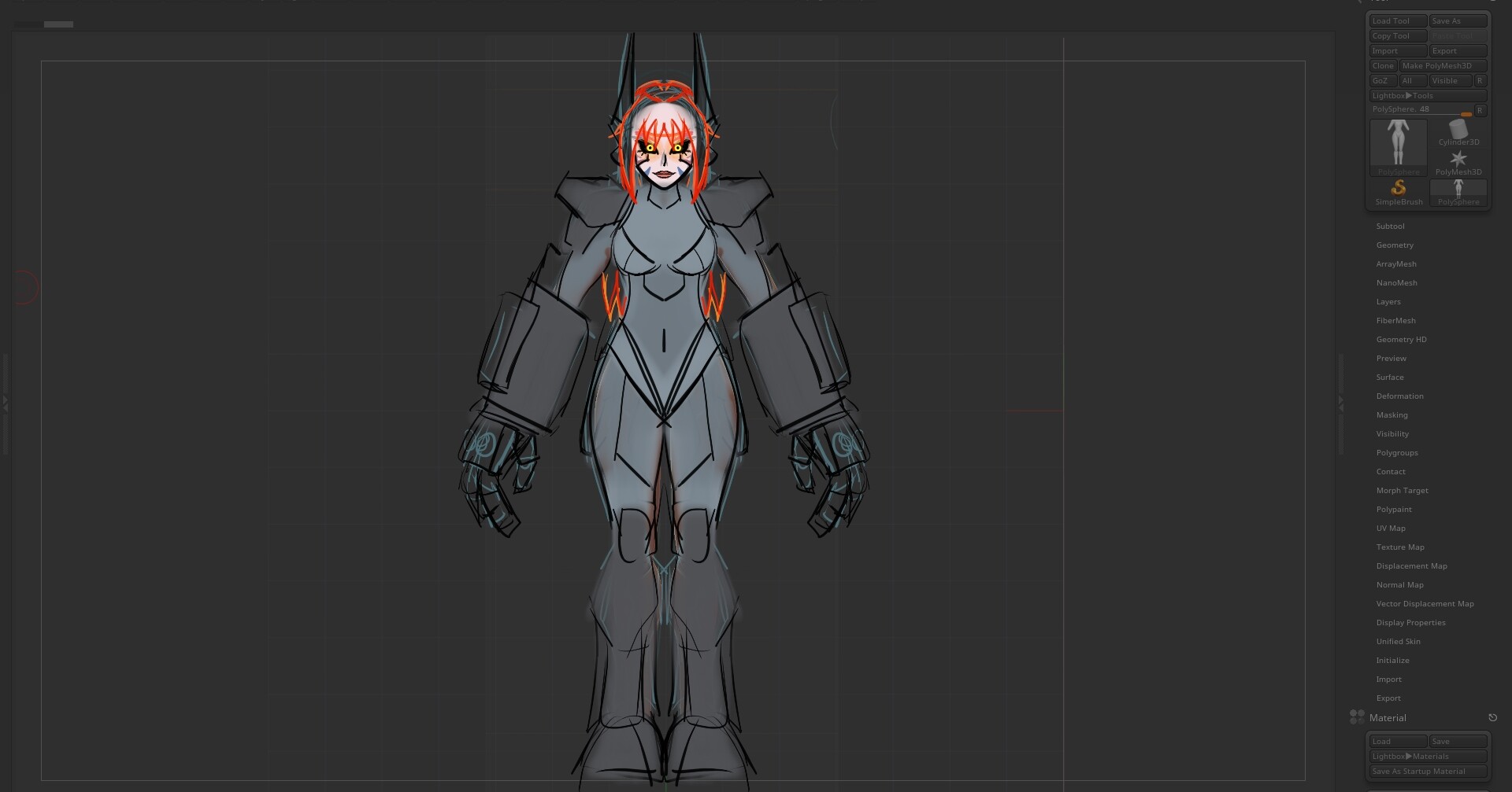 Shira Cyberpunk Concept 1