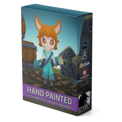 Curso de Hand Painted | Texturizado estilizado para videojuegos